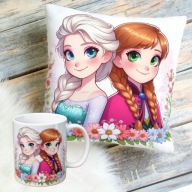 Poduszka + kubek, Elza Elsa Frozen