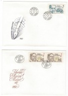 Czechy 1995 FDC Znaczki 64-66 Radio Wolna Europa