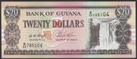 Gujana 20 dolarów 1996 - stan bankowy UNC