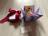 EXPLODING BOX Spersonalizowana kartka pudełko prezent handmade rękodzieło