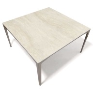 REA 100x100x45 stolik włoski spiek/ dębowy stół