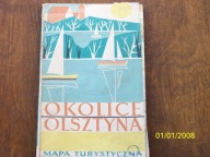 Okolice Olsztyna mapa turystyczna PPKW