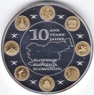 10-cio lecie euro - SLOVENIA
