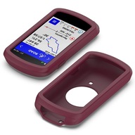 Silikonowe etui do Garmin Edge 1040 - bordowe