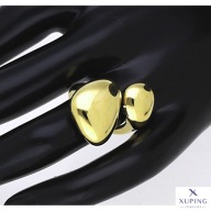 73599 Pierścionek złota stal chirurgiczna średnica 20 mm szeroki