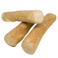 L / 18-19 cm Naturalny patyk gryzak z drzewa drewna kawowego dla psa