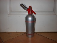 STARY CIEKAWY SYFON ALUMINIOWY PRL