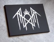 Sleep Token Logo grawerowane na blasze 38x50 Oryginalny prezent