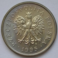 Polska 1 złoty 1995 - stan 1/2