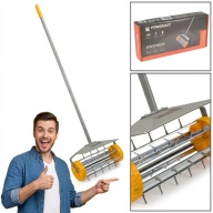 AERATOR WERTYKULATOR RĘCZNY WALCOWY POWERMAT PM1122 NOWY 34CM 35MM GŁ.