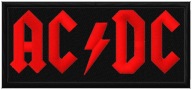Termo Naszywka ACDC Muzyczna Rock Haftowana Naprasowanka