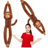 MAŁPKA PLUSZOWA BEPPE WIELOKOLOROWA 55 CM , MASKOTKA NA PREZENT