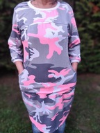 MaMo sukienka do karmienia piersią L 42-44 WZÓR