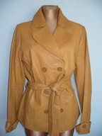 SOAKED NOWA kurtka MIEKKA SKORA NATURALNA L 38 40