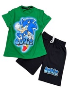 KOMPLET LETNI CHŁOPIĘCY SONIC ROZM.140 (9-10 LAT)