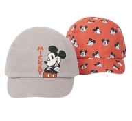 MICKEY 2pak czapka 8-12lat BEJSBOLÓWKA/ 6423 Oliwia Kurowska, Kuba Kurowski