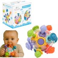 BOCIOLAND ZABAWKA SENSORYCZNA MONTESSORI GRYZAK KULA DLA DZIECI PREZENT