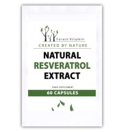 Suplement diety Forest Vitamin Resveratrol 60 kapsułek
