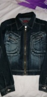 Kurtka Jeans, katana wycierania Piero r. L zapinana na zamek