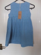 NOWA Z METKĄ SUKIENKA JEANS 3-4 LATA