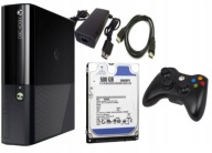 RGH! KONSOLA XBOX 360 SLIM E 500GB + RGH3 + ORYGINALNY PAD + Zasilacz + GRY