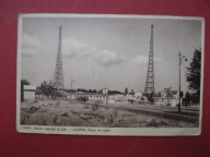 Lwów dziś Ukraina z przed 1939 Stacja Radiowa