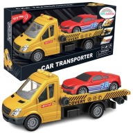 Samochód laweta Sferazabawek wielokolorowy plastikowy z dźwiękiem 1:14