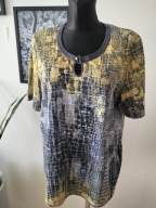 Bluzka damska 46 twarzowa uciągliwa wyraziste fajne kolory 3XL extra