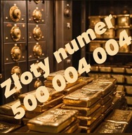 Złoty numer biznesowy 500 004 004 infolinia firma