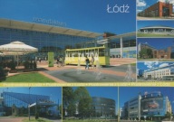 Pocztówka współczesna Łódź mozaika 8 obrazów Nr-6151