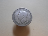 6 pensów 1939 r. srebro.