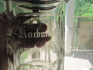 Szklo Krysztalowe-Stary-Kufel z ok,1900r-41-