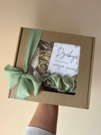 Zestaw BOX- podziękowania dla gości wieczór panieński brelok scrunchy gumka