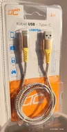 Kabel LTC USB - USB typ C 1 m złoty (LX8575G) - NOWY! OKAZJA!