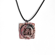 Ateńska sowa - wisior bity stemplem jak w starożytności. Czysta PL miedź.