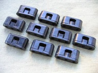 Polskie UCHWYTY KABLOWE do INSTALACJA NATYNKOWA : CZARNY BAKELIT