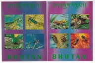 1969 Bhutan owady Mi blok 21 i 22 ** trójwymiarowe