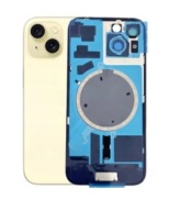 Panel Tylny Duże Oczko Do Apple IPhone 15 Żółty BIG HOLE