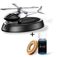 Aromatyzer samochodowy Helikopter Solarny + Olejek Prezent Diffuser