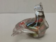 MURANO- ŚLICZNA, FIGURKA DO GABLOTY szkło dekoracyjne FOKA