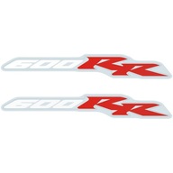 2x Naklejka na Zadupek dla HONDA CBR 600RR 2003 2004 2005 2006 Znaczek PC37