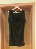 Tunika 40 e by el vette czarna włoska wiskoza