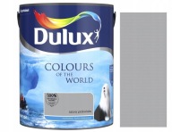 DULUX ŚWIATA FARBA LATEKSOWA ŚCIENNA Szara Poświata 5L