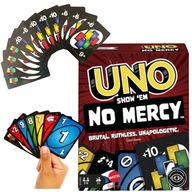 UNO GRA KARCIANA NOWA WERSJA No Mercy Bez litości UNO
