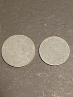 5 i 10 PFENNIG 1940r i 1942. / /