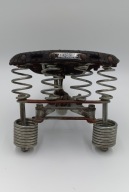 Zabytkowe siodełko do roweru - Lepper Primus sprężyny i skórka 31cm