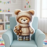 Poduszka kształtka miś przytulanka 40cm