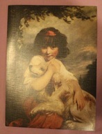 Dziewczynka z psem - JOSHUA REYNOLDS. Dzieła mistrzów. Kolekcja malarstwa