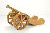 STARA DUŻA OKOLICZNOŚCIOWA MOSIĘŻNA ARMATA 1976 r. PIĘKNA!