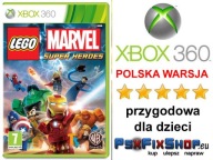 LEGO MARVEL SUPER HEROES -PO POLSKU- -komplet- GRA XBOX 360 GW!